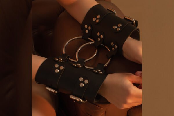 connected gauntlet cuffs