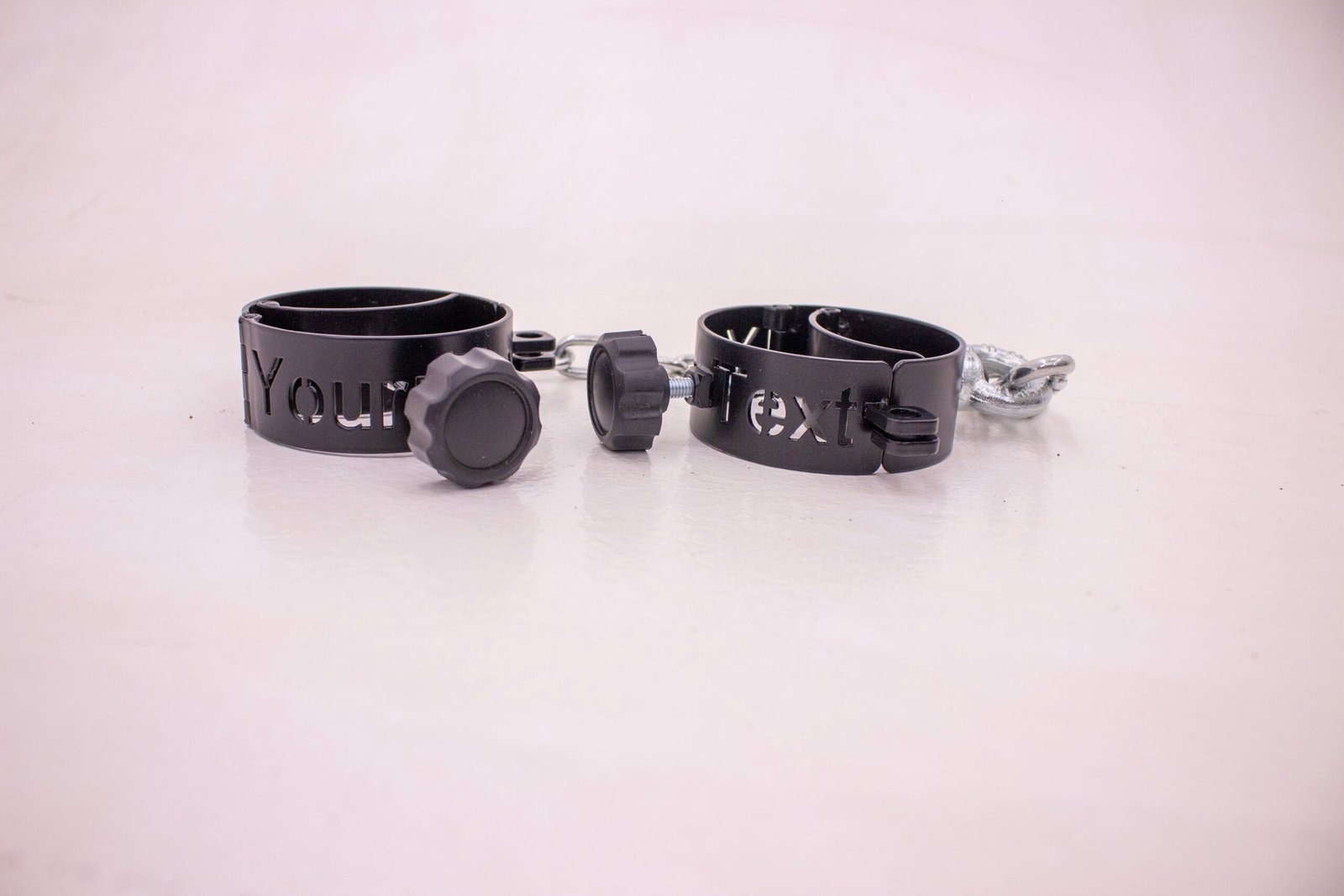 Cuffs with engraving